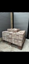 Reclaimed 1940s Red Quarry Tiles 6x6 Inches 3/4 Inch Thick, Pack Of 900