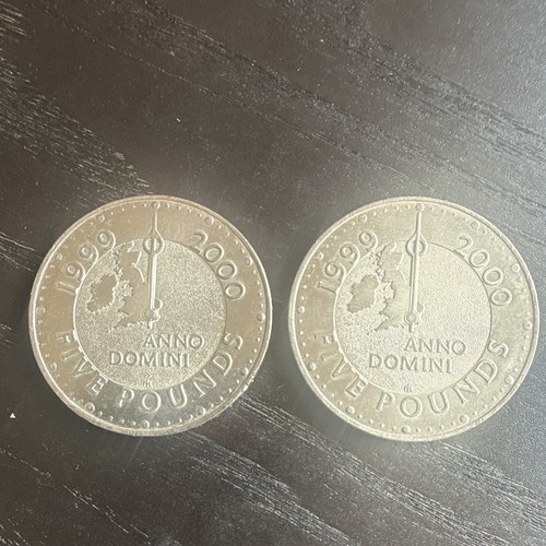 1999 coins anno - 1999, £5