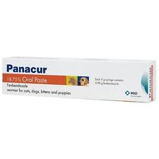 ***PANACUR ORAL PASTE - 5G FOR DOGS/CATS/PUPPIES/KITTENS*** 