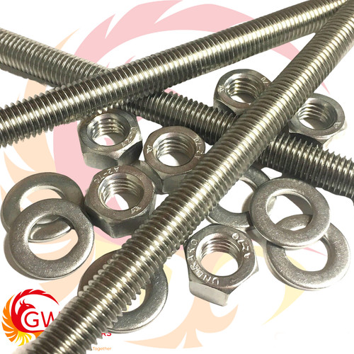 Stainless steel threaded - steel,