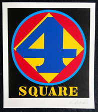 Robert Indiana Lithograph Guggenheim Museum COA Original Signed op Numbered