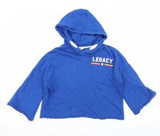 Miss E-vie Girls Blue Cotton