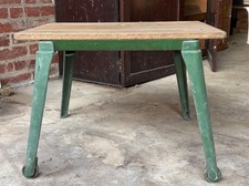 Industrial Vintage Metal Leg Stool / Side Table project 