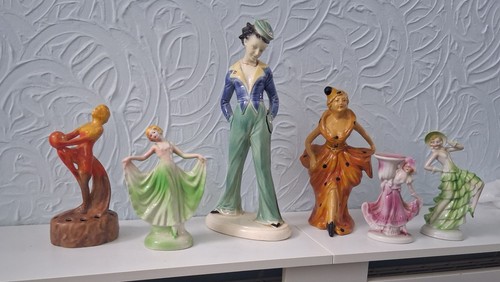 Art deco collection - art, figures