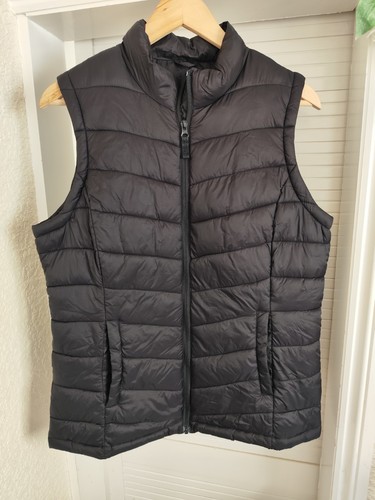 Ladies george black puffer - black,