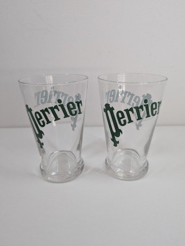 Perrier drinking glasses - perrier,