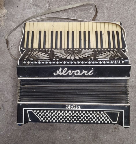 Vintage alvari italia black - ,
