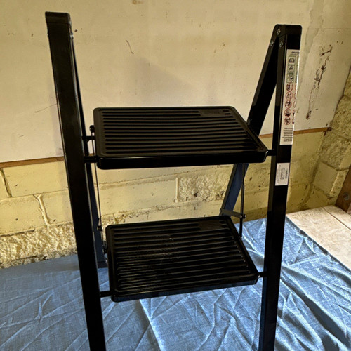 Black step folding - 2-step,