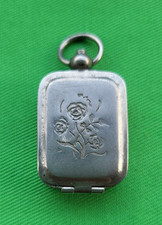 Antique Silver plated fob