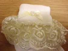 3 Pairs Girls Frilly Lace Turn