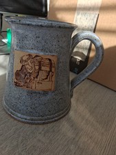 Pottery Beer Tankard with