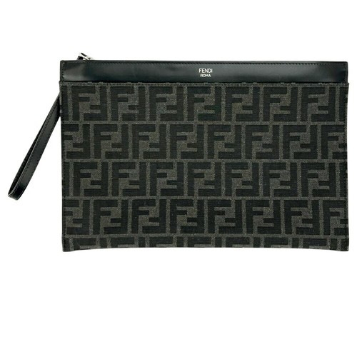 Fendi flat pouch medium clutch - pouch,