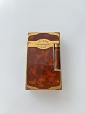 S.T DUPONT LINE GOLD 2 OSCURO MADURO CIGAR LIGHTER VINTAGE