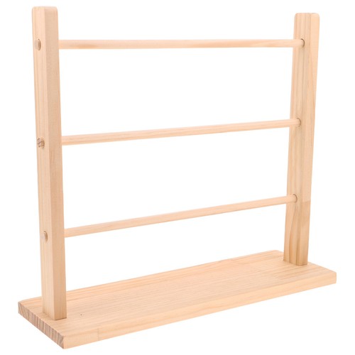 Ribbon dispenser rack wooden - ribbon,
