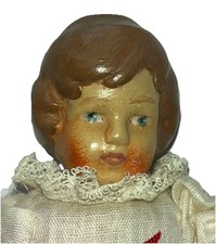 Antique Jointed Painted Bisque