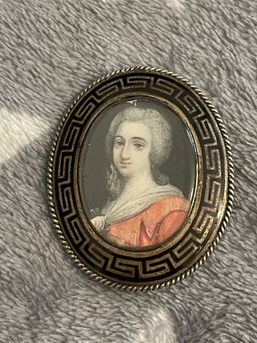 Antique georgian brooch hand - antique,