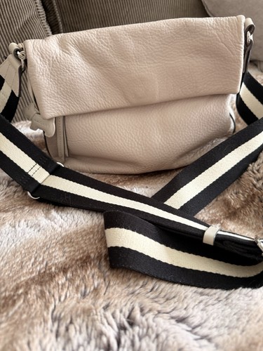 Radley beige leather fold - leather, over