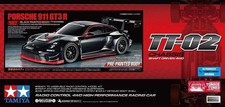 Tamiya RC 47512 Porsche 911 GT3 R (992)  TT-02 Pre-Painted Black Ltd Edition