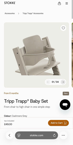 Stokke tripp trapp - stokke,