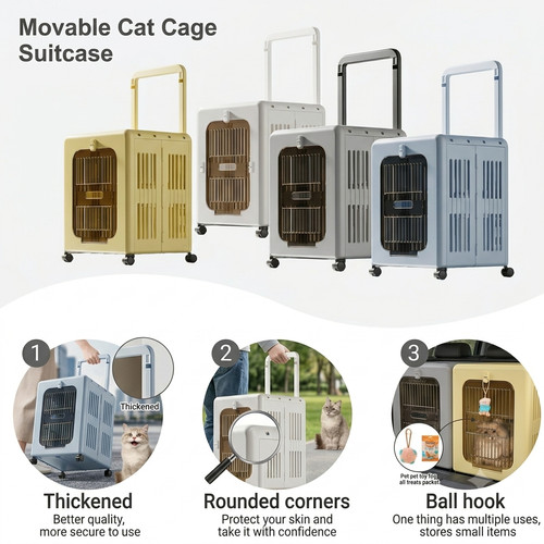 Foldable cat dog carrier - foldable,