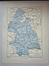 Old Antique Print 1926 Britain