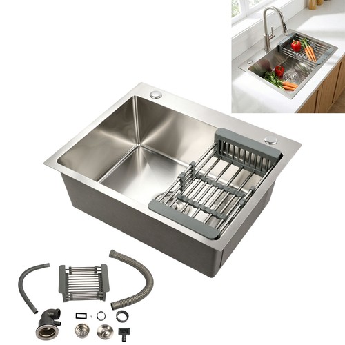 Large single bowl square - single,