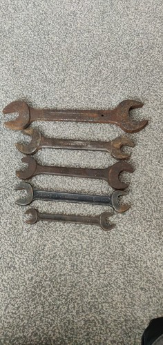 Vintage whitworth spanners - 5,