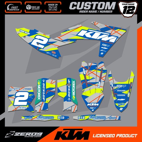 Ktm motocross graphics custom - ktm,