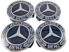 4x Mercedes Black Alloy Wheel