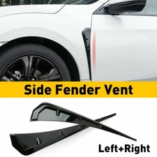 2pcs Gloss Black Style Side