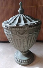 Antique Lead Garden Urn /