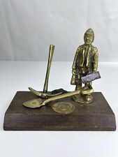 Unique Antique Statue Miner