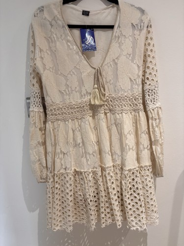 New beautiful cream lace - beautiful,