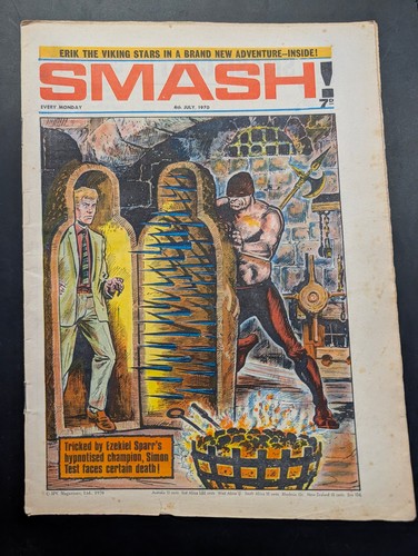 Smash comic 4th july - 4th, 1970