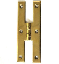 Pair solid brass decorative - , h