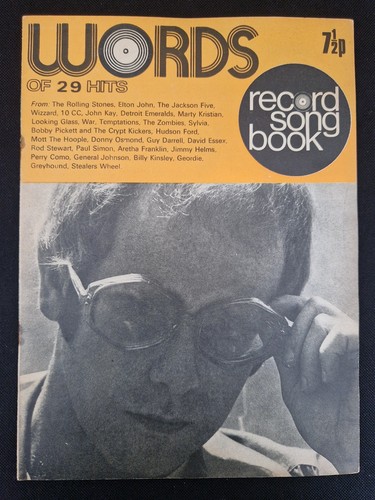 Words record song - record, book