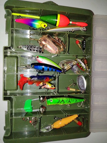 Lure fishing job lot - job,