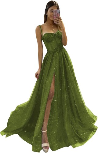 Tulle prom dresses - tulle,