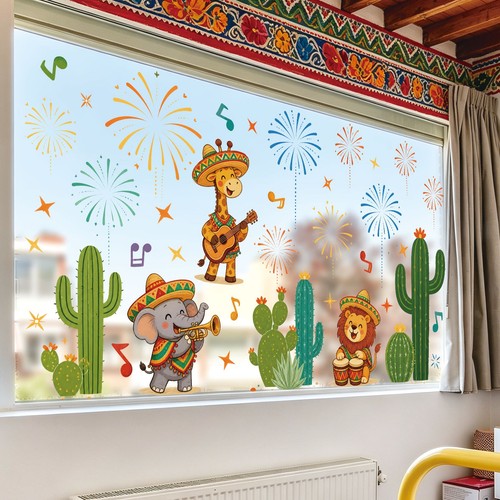 Cacti and fireworks - cacti,