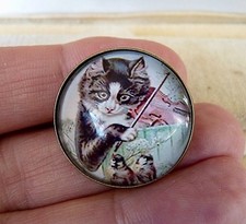 Gorgeous Vintage Painting CAT