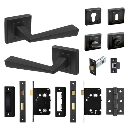 Square rose black internal - square,