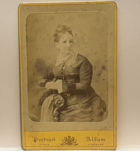 Antique cabinet card - antique,
