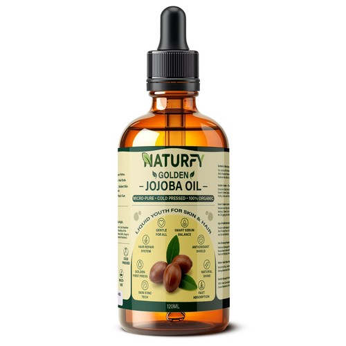 Jojoba oil golden 100 pure - golden,