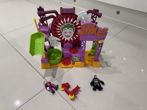 Imaginext joker dunk tank - dunk,