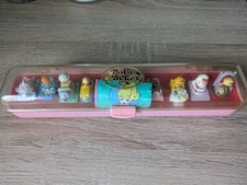 Polly Pocket Ring Case Set Vintage Bluebird - 10 Rings