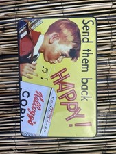 Kelloggs Corn Flakes Vintage Tin - All purpose