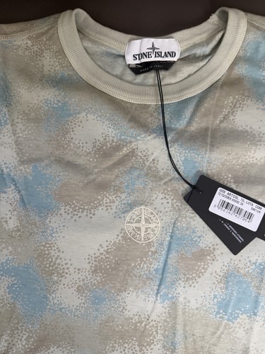 Stone island camo shirt - camo, dove