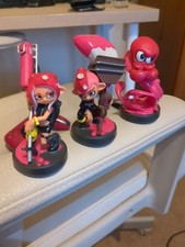 Nintendo Splatoon 2 Amiibo Pack Octoling Girl, Boy, Octopus, 3- Pack