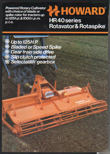 Howard hr40 series tractor - howard,