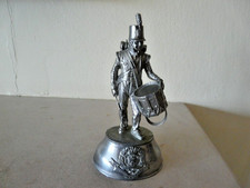 CHAS C STADDEN 80MM PEWTER MIDDLESEX REGIMENT DRUMMER